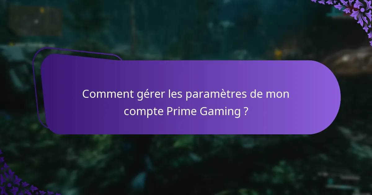 Quel contenu est éligible aux récompenses Prime Gaming ?