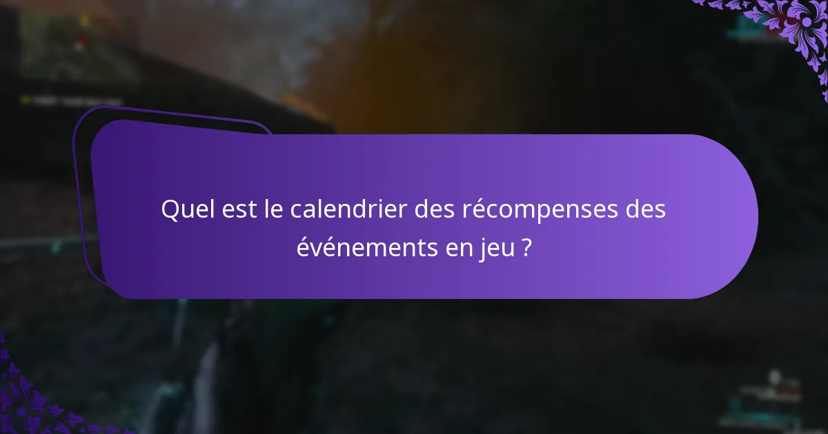 Quelle est la fréquence de réclamation des récompenses ?