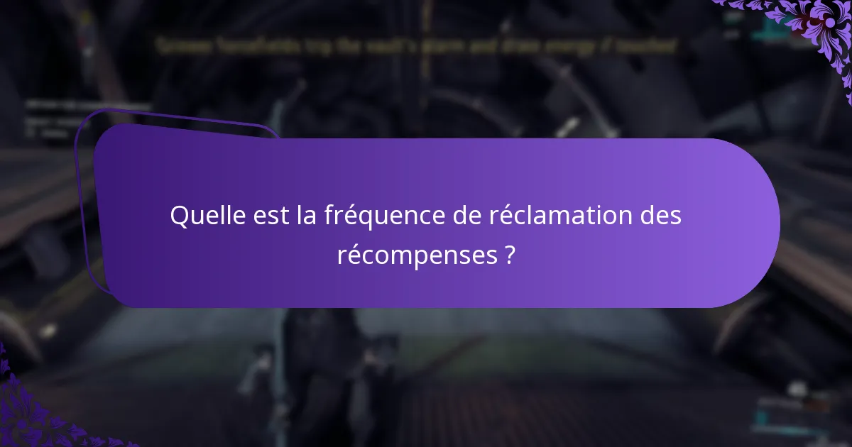Quelles plateformes prennent en charge la réclamation des récompenses en jeu ?