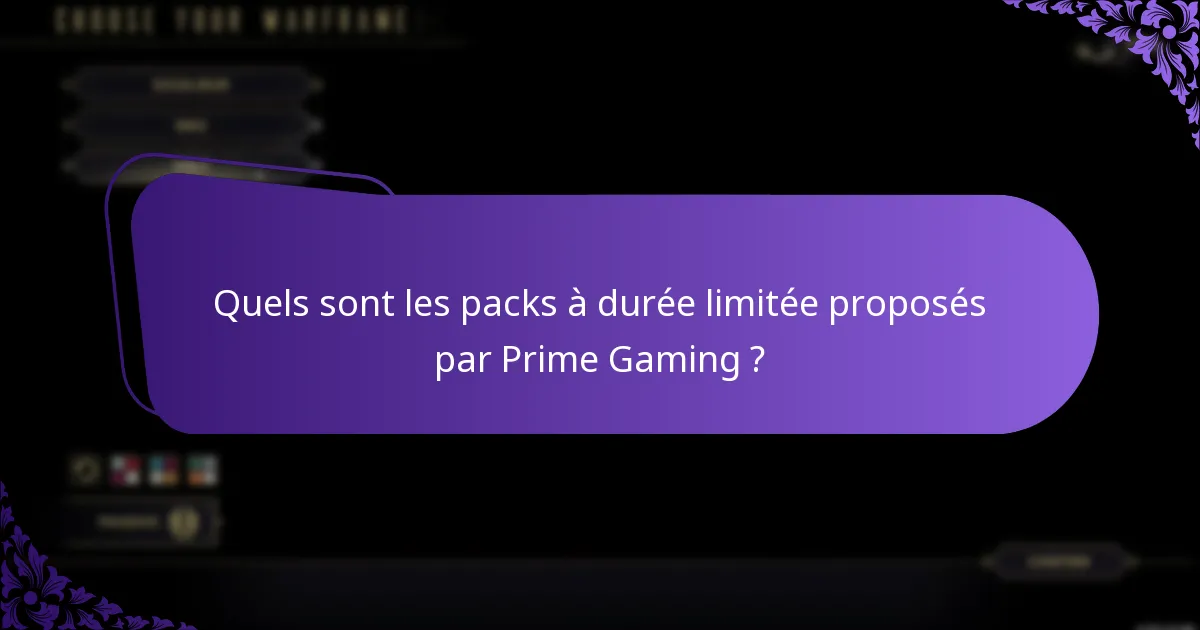 Comment les utilisateurs peuvent-ils réclamer efficacement les offres de Prime Gaming ?